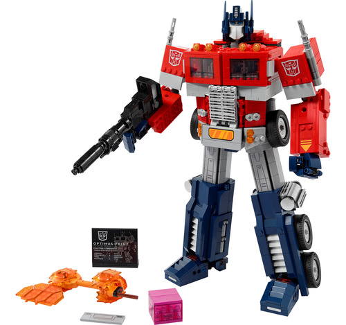 Lego Icons Optimus Prime 10302 Com 1508pcs
