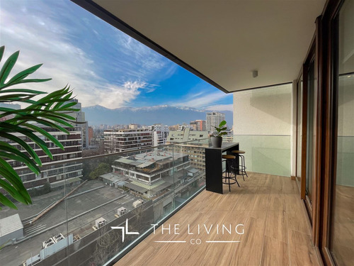Lujoso Depto En Arriendo De 1 Dorm. En Las Condes