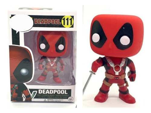 Muñeco Pop Deadpool Anti Heroe Pelicula Personaje Caja