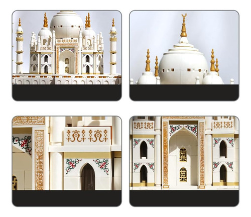 Juego De Bloques De Construcción Taj Mahal De Apostrophe
