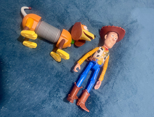 Woody Y Slinky Toy Story (Usado)