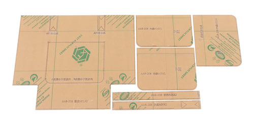 Plantillas De Bolsos: Acrílico Transparente De Corte Preciso