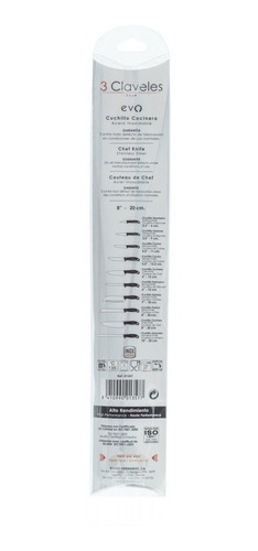 Imagen 2 de 3 de Cuchillo Cocinero 15 Cm Evo