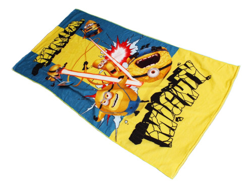 Toalla Minions Providencia Digital Microfibra