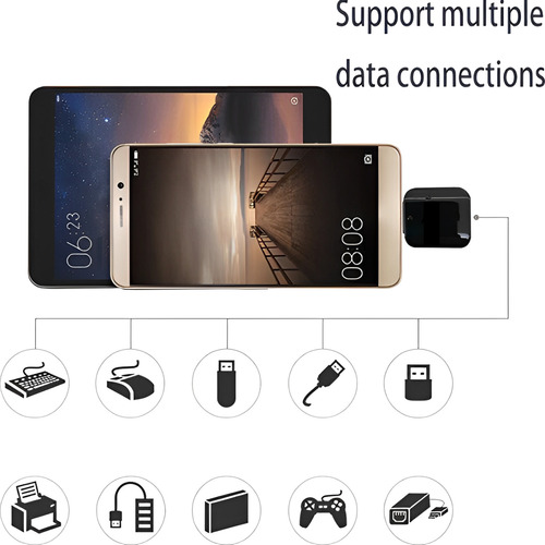 Adaptador Otg Usb Para Usb-c Para iPhone 15 iPad E Galaxy