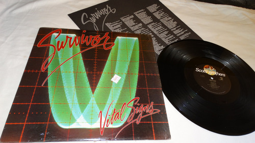 Survivor - Vital Signs '1984 (scotti Bros. Records) (vinilo: