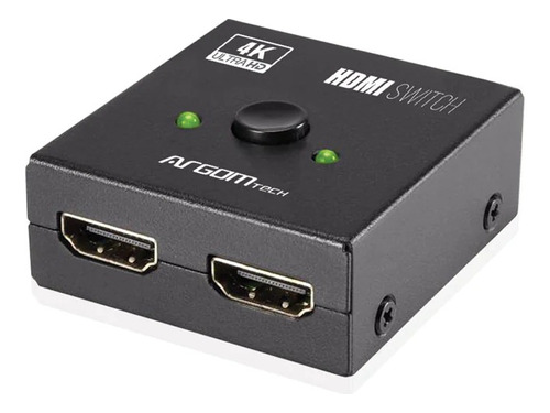 Switch Hdmi Splitter 2 En 1 Bidireccional 4k Argomtech