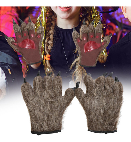 Guantes De Hombre For Halloween, Mitones, Accesorio Para