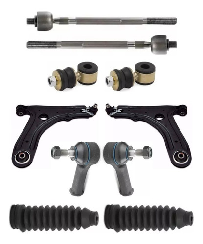 Kit Tren Delantero Completo Vw Polo Caddy Parrillas Fuelles