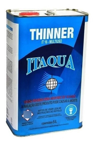 Thinner Multiuso It 16 5litros - Itaqua 