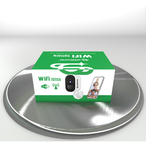 Camera Wifi Externa Segurança Bateria Ip Orbitronic