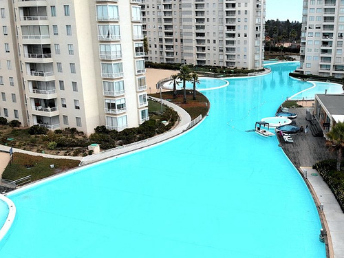 Exclusivo Depto Con Laguna Artificial Navegable Impecable