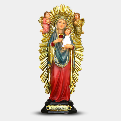 Imagem Nossa Senhora Do Perpetuo Socorro 30 Cm - Resina