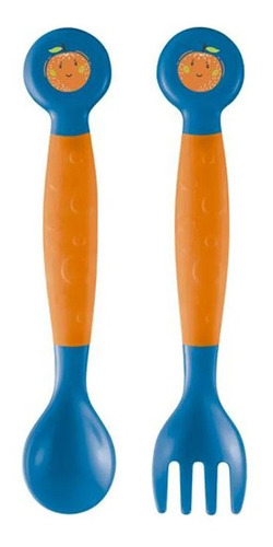 Garfo E Colher Flexíveis Funny Meal Bb1140