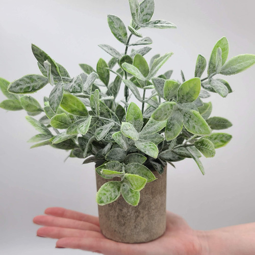 Set De 3 Mini Plantas Artificiales De Interior En Maceta