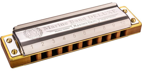 Hohner Marine Band Deluxe Harmonica M200510 X A