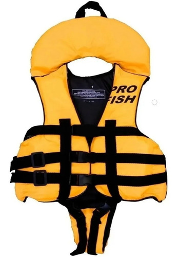 Chaleco Salvavidas Niños Aquafloat Pro Fish Chiripa 3 Tiras