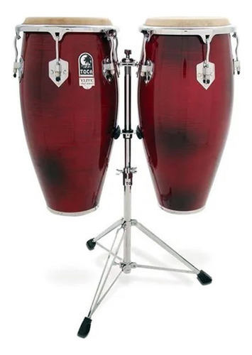 Toca Elite Pro Set De Congas 11  Y 11 3/4 Con Soporte