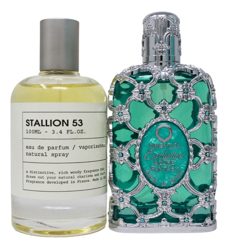Set Orientica Azure Fantasy Xdp Y Emper Stallion 53 Edp Volumen De La Unidad 180 Ml