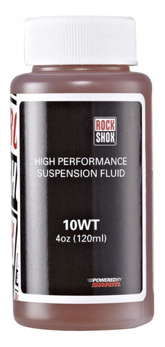 Aceite Para Suspensión De Bicicleta Rock Shox 10wt 120ml