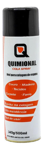 Cola Spray 340g Espuma Acústica Tecido Tapeceiro Rende Mais