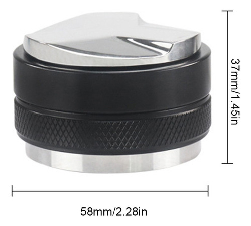 Tamper Y Distribuidor De Espresso 2 En 1 De 58 Mm