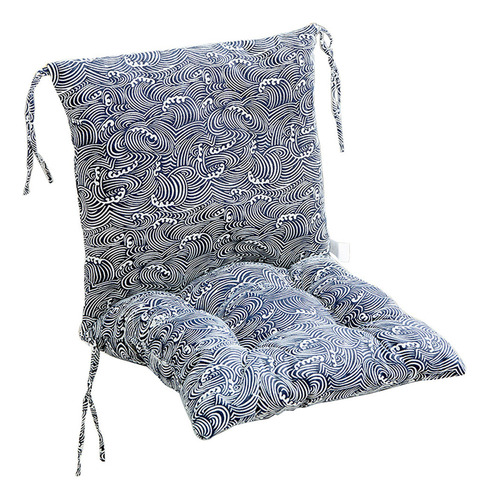 Cojín Para Silla Con Respaldo Alto Para Interiores Y Exterio