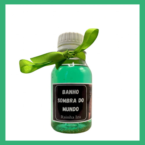 Banho Espiritual Sombra Do Mundo 100ml Limpeza Profunda Alecrim