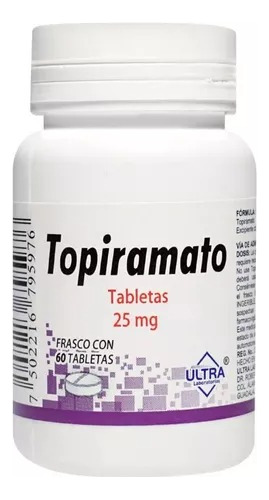 Topiramato 25 Mg C/60 Tabs Ultra