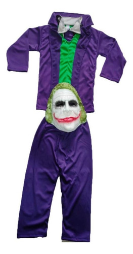 Disfraz Halloween Guason Joker Brujas Esqueleto Calavera