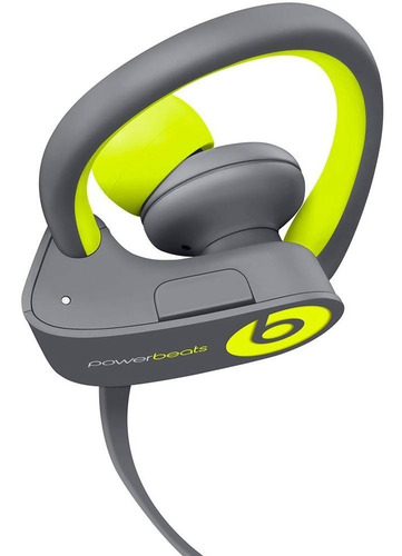 Fone De Ouvido Beats Powerbeats 2 Wireless Anti-suor Academia Corrida (razer,hyperx,logitech) Cor Amarelo