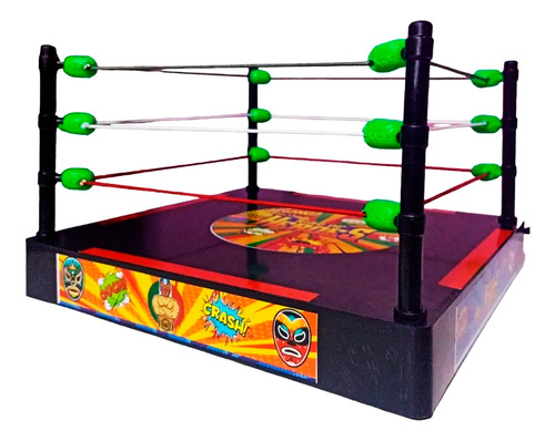 Ring De Lucha Libre Para Luchadores Figuras