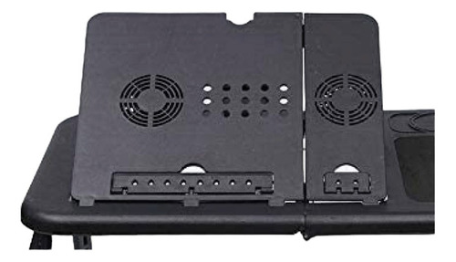 Mesa Para Notebook Con Patas Y Ventilador Tecnolab Tl191