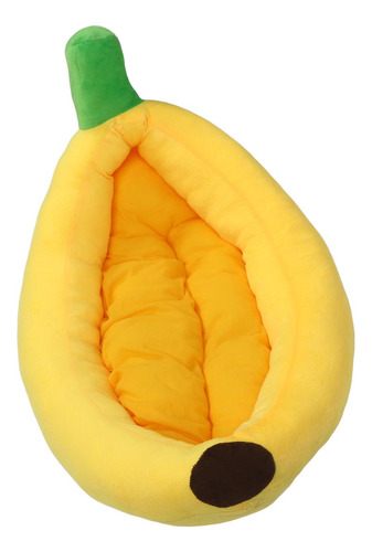 Cama Tipo Banana Para Perros, Forma Cálida, Suave Y Cómoda P