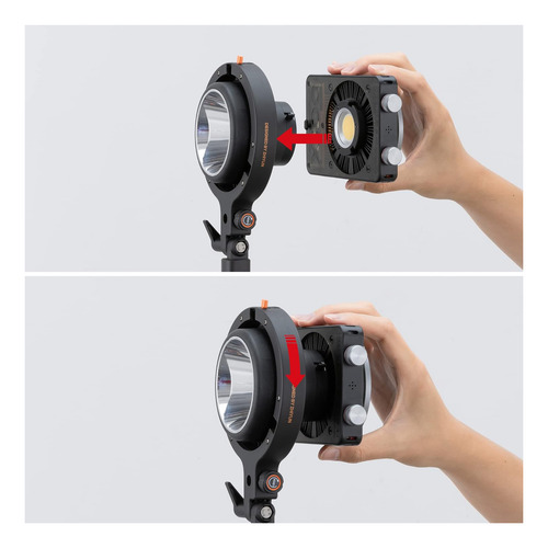 Adaptador De Montura Bowens Zhiyun Para Molus X100 X60 Cx100