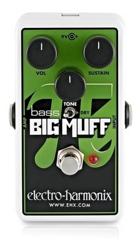 Pedal Ehx Nano Bass Big Muff Distortion - Electro Harmonix