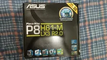 Comprar Placa Mãe Lga 1155 Asus P8h61-m Lx3 R2.0 Ddr3 Defeito Preto