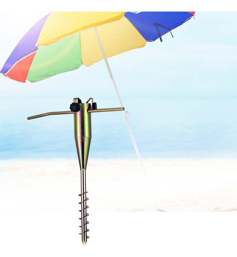 Ancla De Arena Para, Soporte Para Sombrilla De Playa,