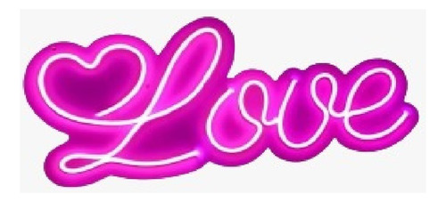 Cartel Love Neon Led - Deco - Luminoso