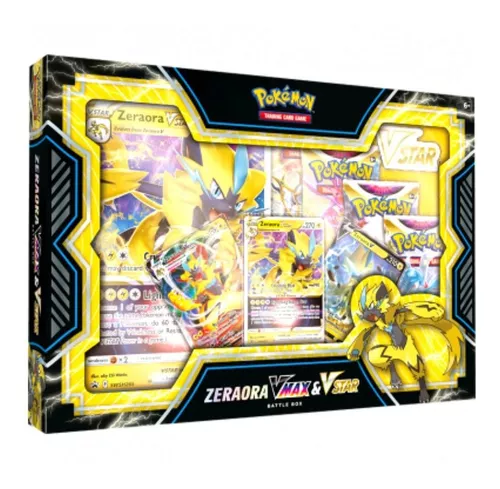 Cartinhas Pokemon Zeraora V-astro Cartas Cards Tcg Brinquedo