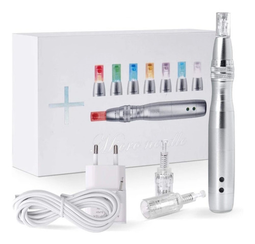 Derma Pen Led - 7 Colores - Inalambrica + Serum De Regalo