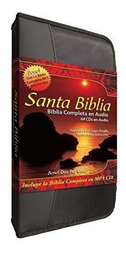 Libro : Santa Biblia Complete Reina Valera En 64 Audio Cd..