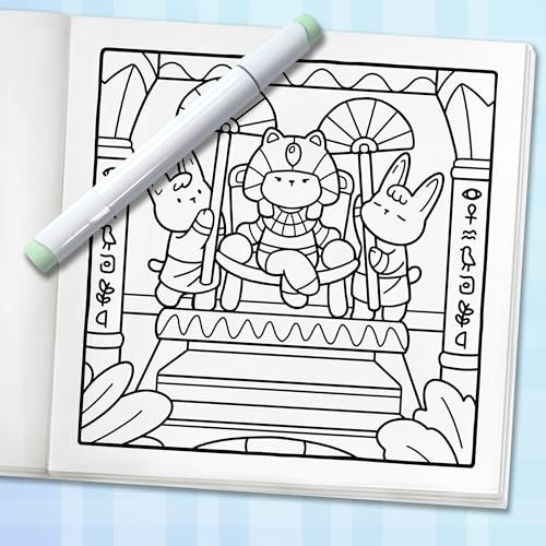 Cozy Eras: Lindo Libro Para Colorear Para Adultos Y Adolesce