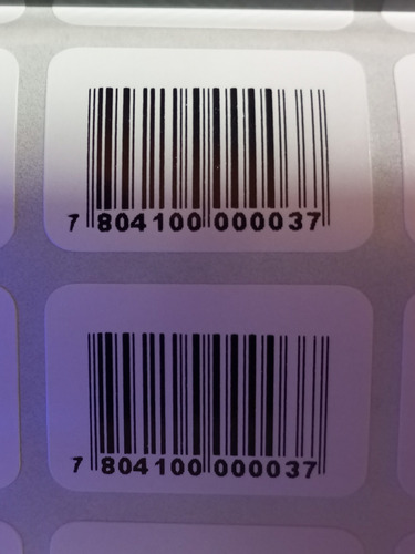 Etiquetas Adhesivas Para Códigos De Barra, Fechas Y Precios 