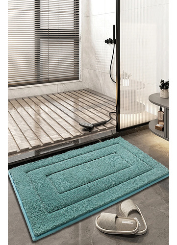 Alfombra Baño Microfibra Bajada Ducha Absorbente Colores