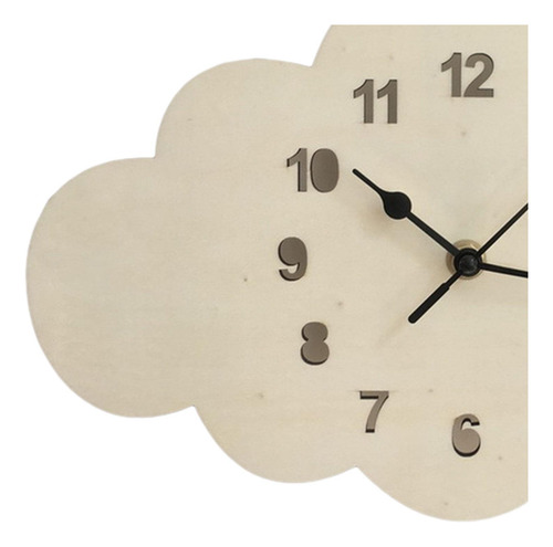 Reloj De Pared De Madera Reloj De Pared Silencioso Con Forma