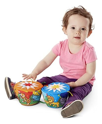 Bateria De BongĂŽ Infantil Melissa & Doug Ks Instrumento Musi