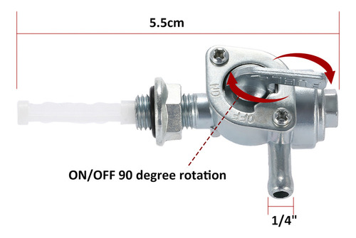 Válvula Interruptor De Combustible 2-3kw Para Generador