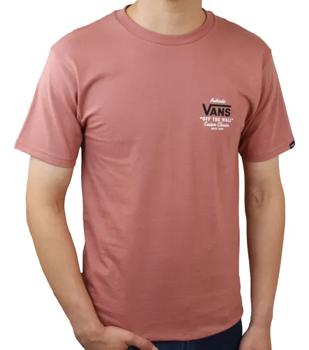 Playera Vans Holder St Classic T shirt Vn0a3hzfcyy Pink