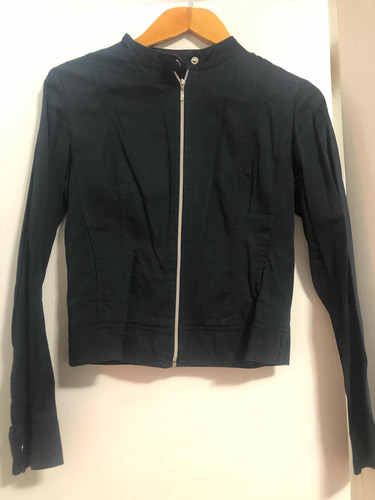 Campera Elastizada De Gabardina Demujer